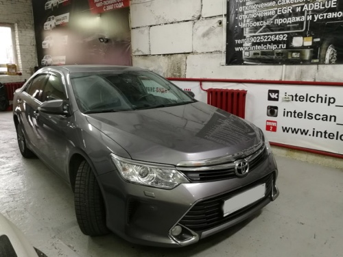 Toyota Camry V55 2500cc чиптюнинг stage1