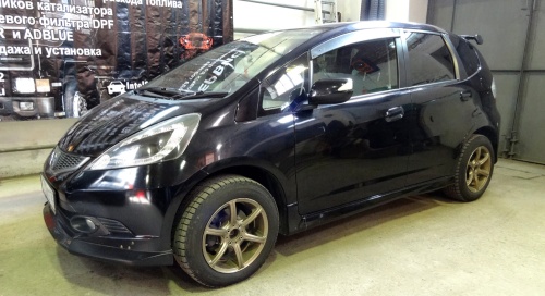 Honda FIT 4WD — чип-тюнинг и Euro2