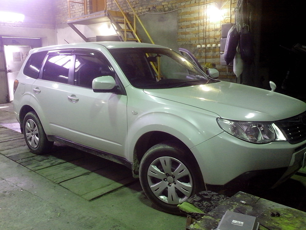Чиптюнинг subaru forester 2010