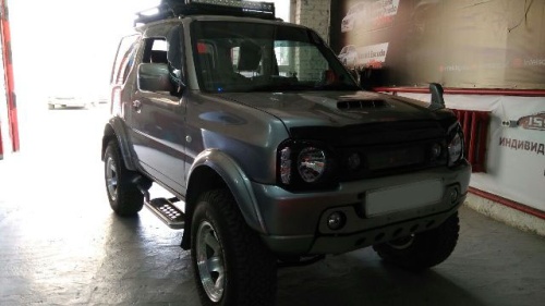 Suzuki Jimny 0.6Turbo — чип-тюнинг версия Sport + Euro2