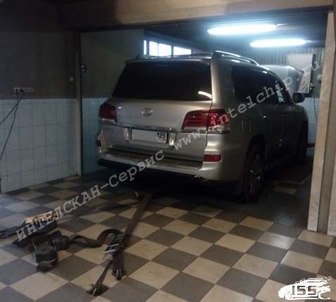 Lexus LX570 +Supercharger TRD — настройка на диностенде