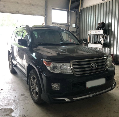 Toyota Land Cruiser 200 4500TDI — чистку впуска, отключение EGR в г.Комсомольске на Амуре