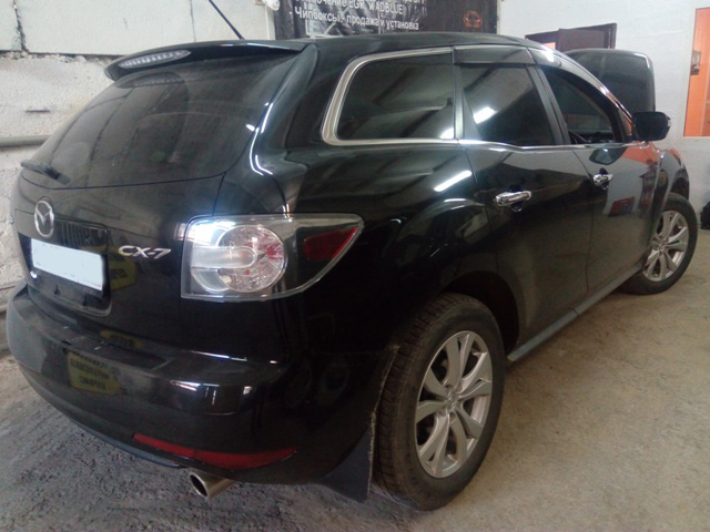 Mazda CX7 2300turbo — Расход бензина меньше, мощность больше