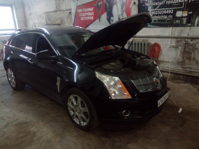Cadillac SRX 2800 turbo — увеличение мощности, отключение EVAP