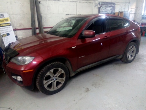 BMW X6 Turbo 306PS — увеличение мощности stage 1