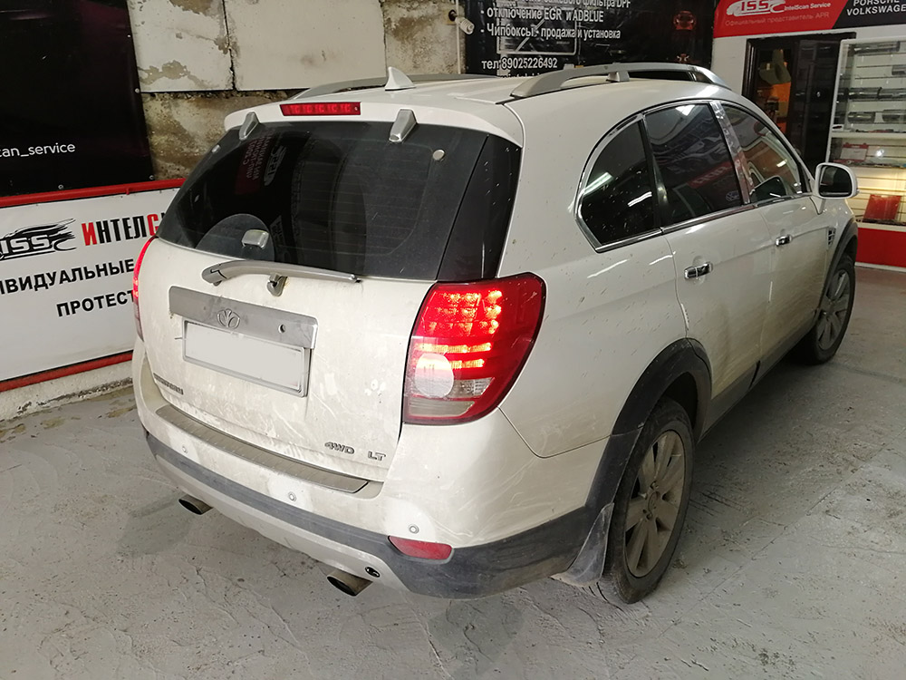 Daewoo Winstorm — отключение и удаление сажевого фильтра