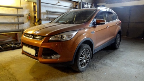 Ford Kuga turbo — чип-тюнинг +55лс
