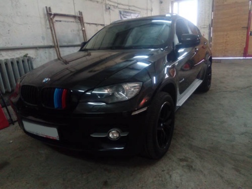 BMW X6M 555лс — Увеличение мощности stage1 и отключение катализаторов