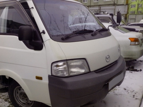 Удаление DPF Mazda Bongo 2009
