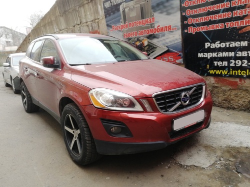 Volvo XC60 2009 TDI — отключение сажевого фильтра