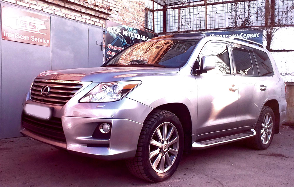 Lexus LX570 2014 — Увеличение мощности и отключение экологии