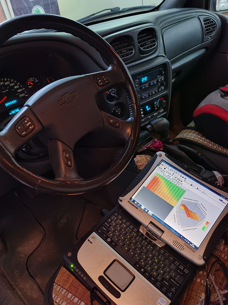 Chevrolet Trailblazer 4200cc 2004г — вернули к жизни