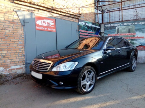 Mercedes S600 BiTurbo — 517лс мало — повышаем мощность